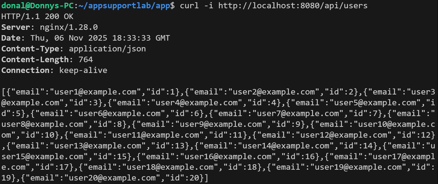 ALTER ROLE success confirmation after rollback